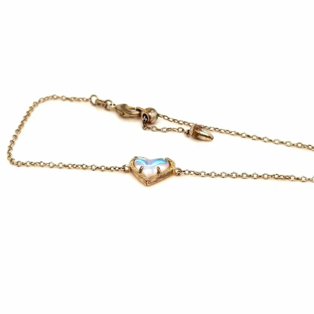 Kendra Scott Iridescent Heart‎ Bracelet